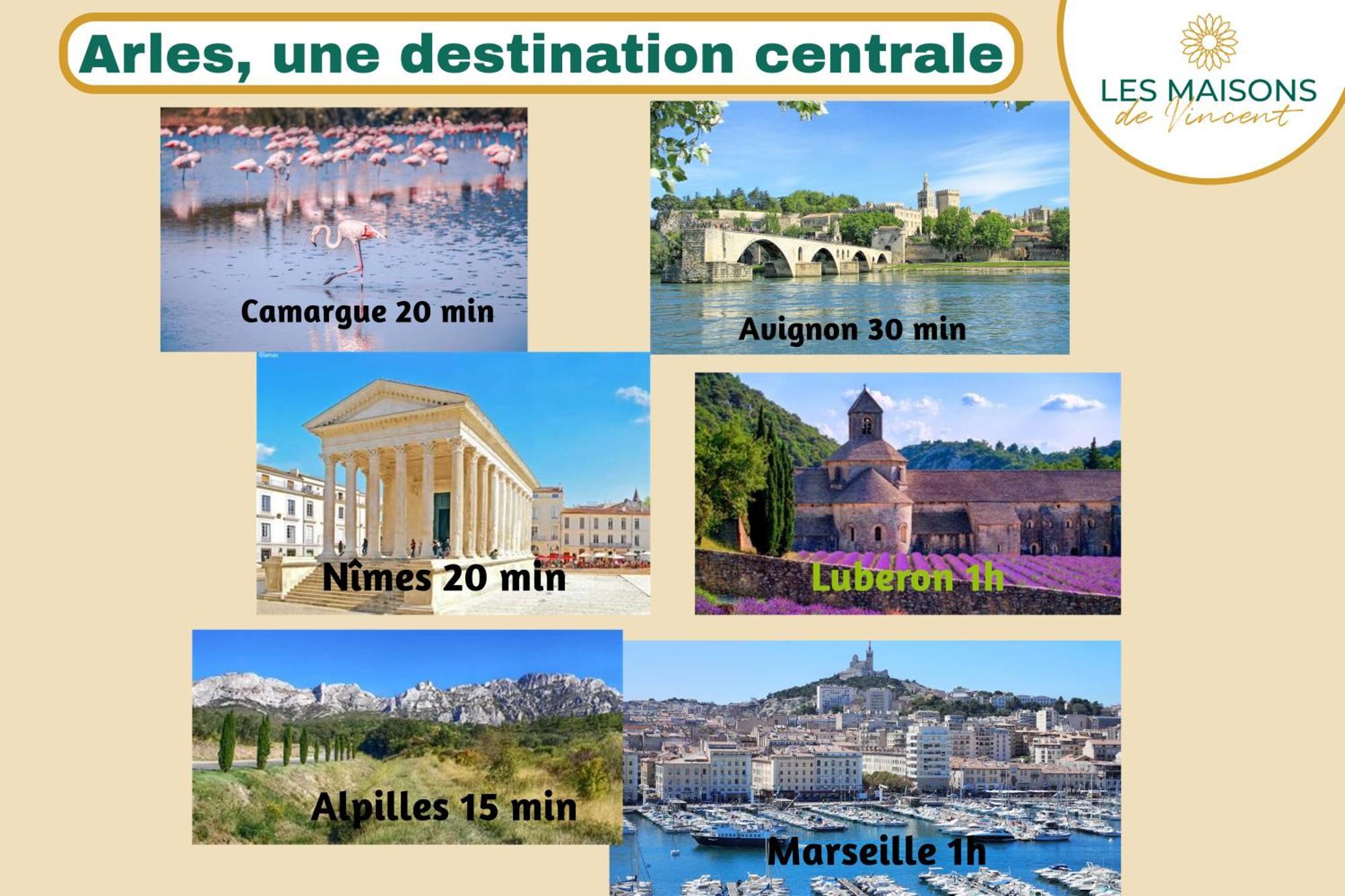 Moulin Rose, Parking - Jardin Apartman Arles Kültér fotó